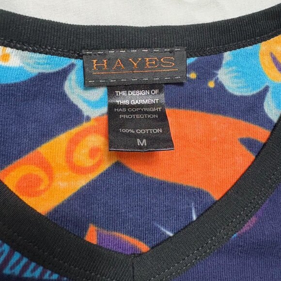 Hayes graphic long sleeve top with a bold graphic print - Picture 3 of 6
